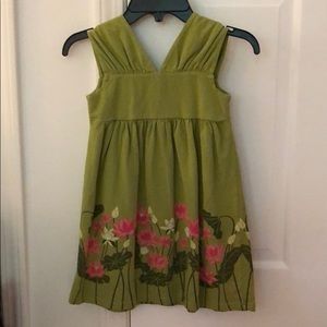 Tea Olive Green Dress